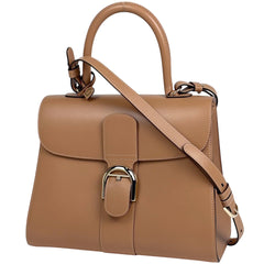 デルヴォー ロゴ ハンドバッグ レザー レディース ブランドバッグ・小物 【中古】brbag
