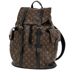 ルイ・ヴィトン クリストファーMM リュック モノグラムマカサー M43735 メンズ ブランドバッグ・小物 【中古】brbag
