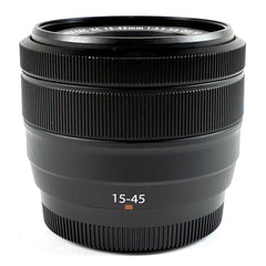 富士フイルム XC 15-45mm F3.5-5.6 OIS PZ ブラック 一眼カメラ用レンズ（オートフォーカス） カメラ 【中古】cambb