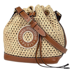 ルイ・ヴィトン ノエBB ショルダーバッグ ラフィア M24722 レディース ブランドバッグ・小物 【中古】brbag