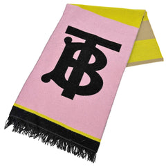 バーバリー TBロゴ マフラー マフラー ウール シルク レディース ブランドバッグ・小物 【中古】brbag