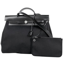 エルメス エールバッグ ジップMM ハンドバッグ トワルオフィシエ Z レディース ブランドバッグ・小物 【中古】brbag