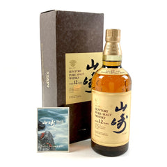 サントリー 山崎 12年 ピュアモルト 華 750ml 国産ウイスキー 酒 【古酒】liqbb【東京都内限定お届け】