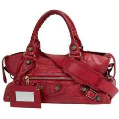 バレンシアガ ザ ジャイアント パートタイム ハンドバッグ レザー 173082 レディース ブランドバッグ・小物 【中古】brbag