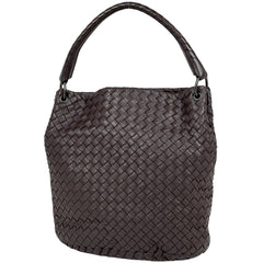 ボッテガヴェネタ イントレチャート ショルダーバッグ レザー レディース ブランドバッグ・小物 【中古】brbag