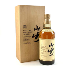 サントリー 山崎 12年 ピュアモルト 向獅子 750ml 国産ウイスキー 酒 【古酒】liqbb【東京都内限定お届け】