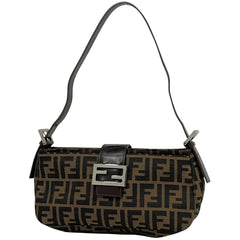 フェンディ ズッカ柄 ショルダーバッグ キャンバス 26722 レディース ブランドバッグ・小物 【中古】brbag