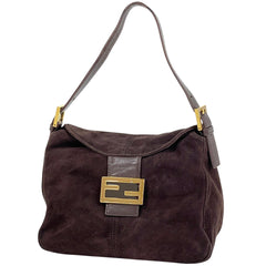 フェンディ ズッカ柄 ショルダーバッグ スエード 26426 レディース ブランドバッグ・小物 【中古】brbag