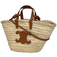 セリーヌ クラシック パニエ ラフィア レディース ブランドバッグ・小物 【中古】brbag