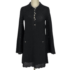 シャネル 透かし編み ニット ワンピース ワンピース スカート レディース ブランドアパレル 【中古】brapp