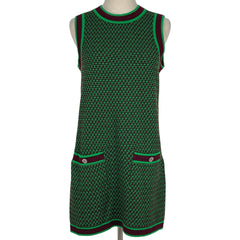 シャネル ココマークボタン ノースリーブワンピース ワンピース スカート カシミヤ レディース ブランドアパレル 【中古】brapp