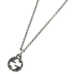 グッチ インターロッキングG ネックレス シルバー925 レディース ブランドアクセサリー 【中古】bracc