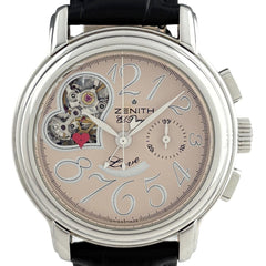ゼニス エルプリメロ 03.1230.4021 ベージュ系 メンズ 時計 【中古】wtcbb