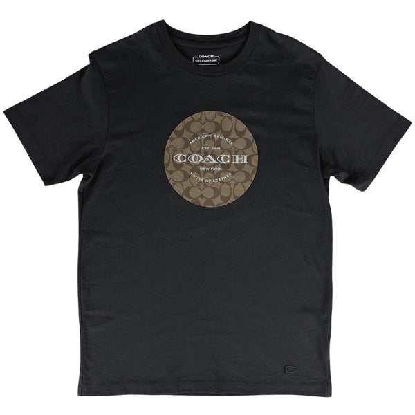 コーチ シグネチャー Tシャツ トップス 半袖Tシャツ 綿 メンズ