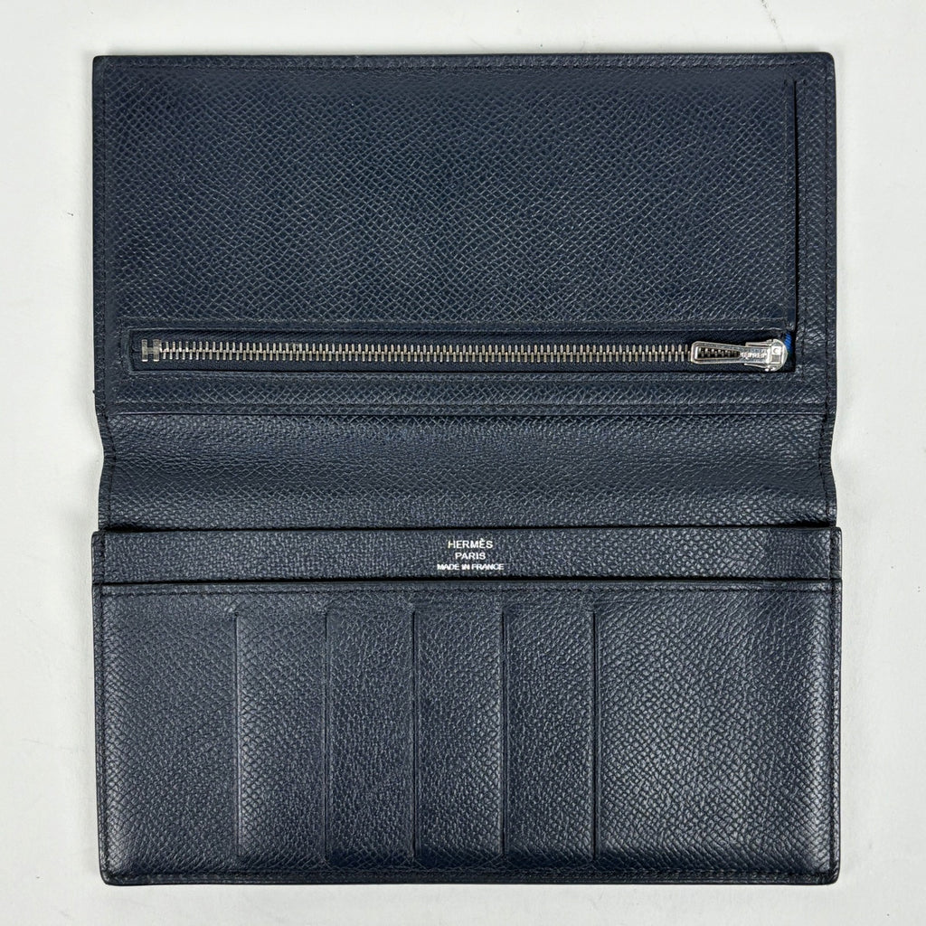 エルメス シチズン ツイル ロング シルクイン 長財布 ヴォーエプソン D