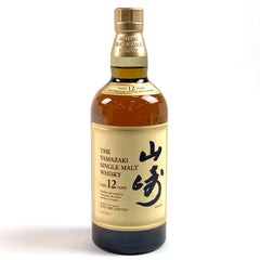 サントリー 山崎 12年 シングルモルト 旧 700ml 国産ウイスキー 酒 【古酒】liqbb【東京都内限定お届け】