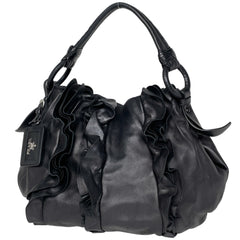 プラダ ロゴ ショルダーバッグ レザー レディース ブランドバッグ・小物 【中古】brbag