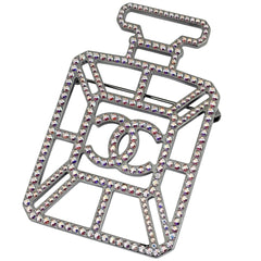 シャネル ココマーク ラインストーン ブローチ シルバーメッキ レディース ブランドアクセサリー 【中古】bracc