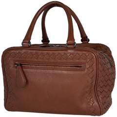 ボッテガヴェネタ イントレチャート ハンドバッグ レザー レディース ブランドバッグ・小物 【中古】brbag