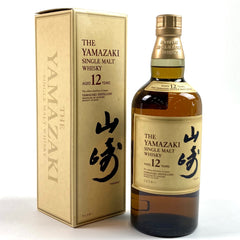 サントリー 山崎 12年 シングルモルト 旧 700ml 国産ウイスキー 酒 【古酒】liqbb【東京都内限定お届け】