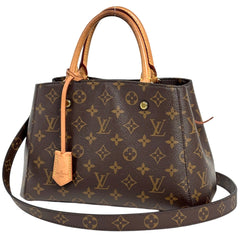 ルイ・ヴィトン モンテーニュBB ハンドバッグ モノグラム M41055 レディース ブランドバッグ・小物 【中古】brbag