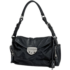 プラダ ロゴ ショルダーバッグ ナイロン BR3307 レディース ブランドバッグ・小物 【中古】brbag