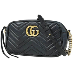 グッチ GGマーモント チェーン ショルダーバッグ レザー 447632 レディース ブランドバッグ・小物 【中古】brbag