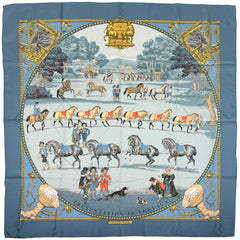 エルメス カレ90 PRESENTATION DE CHEVAVX スカーフ シルク レディース ブランドバッグ・小物 【中古】brbag