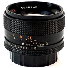 コンタックス Planar T* 50mm F1.4 AEJ プラナー 一眼カメラ用レンズ（マニュアルフォーカス） カメラ 【中古】cambb