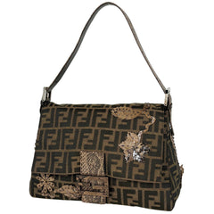 フェンディ ズッカ柄 ショルダーバッグ キャンバス 26325 レディース ブランドバッグ・小物 【中古】brbag