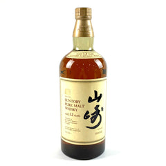 サントリー 山崎 12年 ピュアモルト 向獅子 1000ml 国産ウイスキー 酒 【古酒】liqbb【東京都内限定お届け】