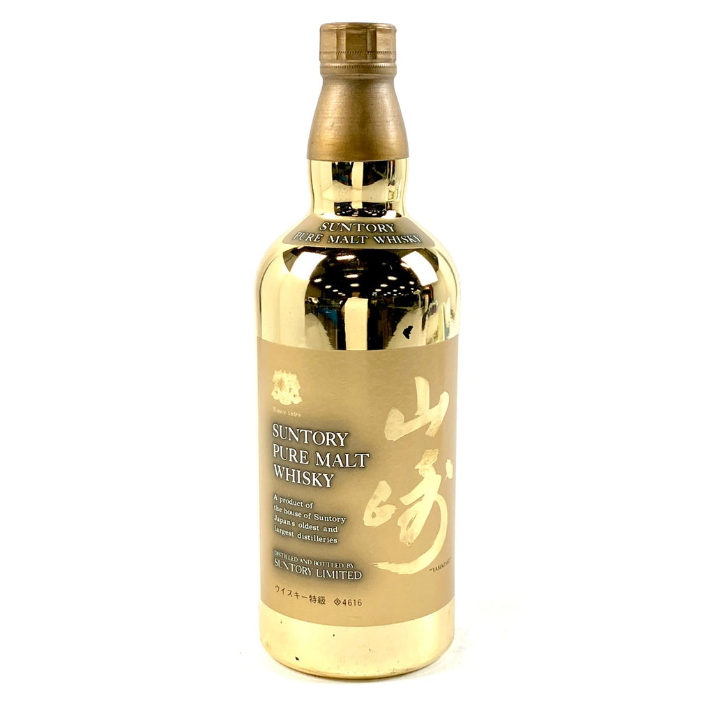 サントリー 山崎 ピュアモルト 60周年記念 ゴールドボトル 760ml 国産