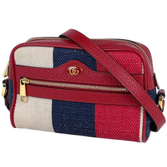 グッチ ロゴ ショルダーバッグ キャンバス 517350 レディース ブランドバッグ・小物 【中古】brbag