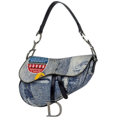 クリスチャンディオール ハンドバッグ デニム レディース ブランドバッグ・小物 【中古】brbag