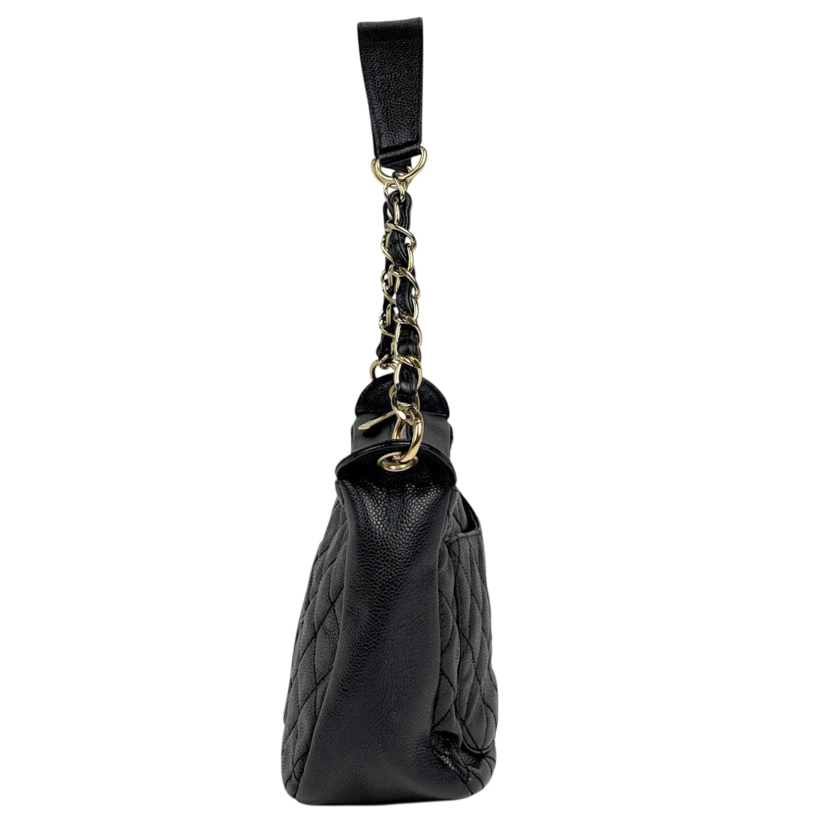 シャネル ココマーク チェーン ショルダーバッグ キャビアスキン