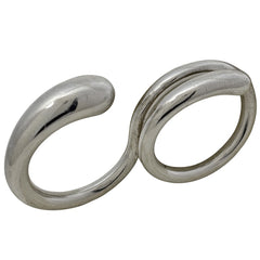 ジョージジェンセン マーシー ダブル リング リング シルバー925 レディース ブランドアクセサリー 【中古】bracc
