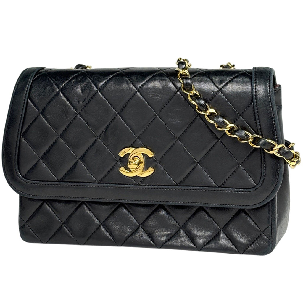 シャネル ココマーク チェーン ショルダーバッグ レディース 【中古】 CHANEL - シャネル ココマーク チェーン ショルダーバッグ レディース