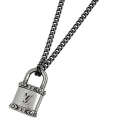 ルイ・ヴィトン ネックレス LV ロック ネックレス メタル レディース ブランドアクセサリー 【中古】bracc
