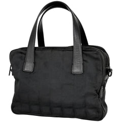 シャネル ニュートラベルライン ハンドバッグ ナイロンジャガード レディース ブランドバッグ・小物 【中古】brbag