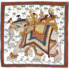 エルメス カレ90 BELOVED INDIA スカーフ シルク レディース ブランドバッグ・小物 【中古】brbag
