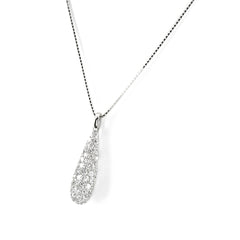メレダイヤ デザインネックレス ネックレス Pt900 Pt850 ダイヤモンド レディース ノンブランドジュエリー 【中古】nbjwl
