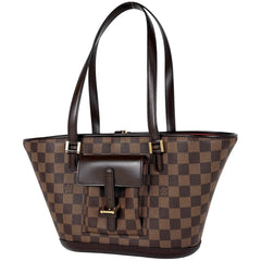ルイ・ヴィトン マノスクPM ハンドバッグ ダミエ N51121 レディース ブランドバッグ・小物 【中古】brbag