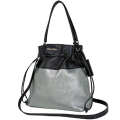 ミュウ ミュウ ロゴ ショルダーバッグ レザー R1129C レディース ブランドバッグ・小物 【中古】brbag