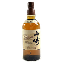 サントリー 山崎 100周年記念 シングルモルト ジャパニーズ 700ml 国産ウイスキー 酒 【古酒】liqbb【東京都内限定お届け】