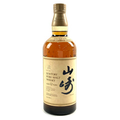 サントリー 山崎 12年 ピュアモルト 向獅子 750ml 国産ウイスキー 酒 【古酒】liqbb【東京都内限定お届け】