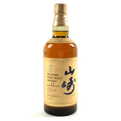サントリー 山崎 12年 ピュアモルト 華 750ml 国産ウイスキー 酒 【古酒】liqbb【東京都内限定お届け】