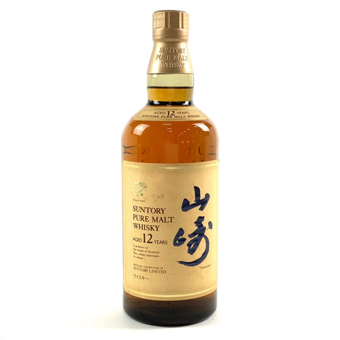 サントリー 山崎 12年 ピュアモルト 華 750ml 国産ウイスキー 酒 【古