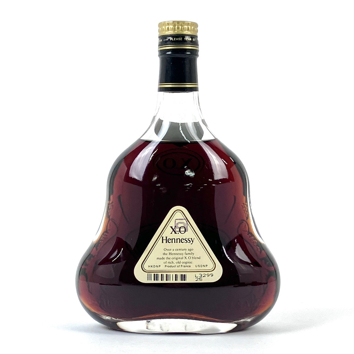 ブランデー] ヘネシー XO 金キャップ クリアボトル 700ml 箱 ヘネシー