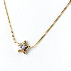 ダイヤモンド デザインネックレス ネックレス K18 750 ダイヤモンド レディース ノンブランドジュエリー 【中古】nbjwl