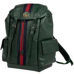 グッチ シェリーライン リュックサック レザー 598140 レディース ブランドバッグ・小物 【中古】brbag